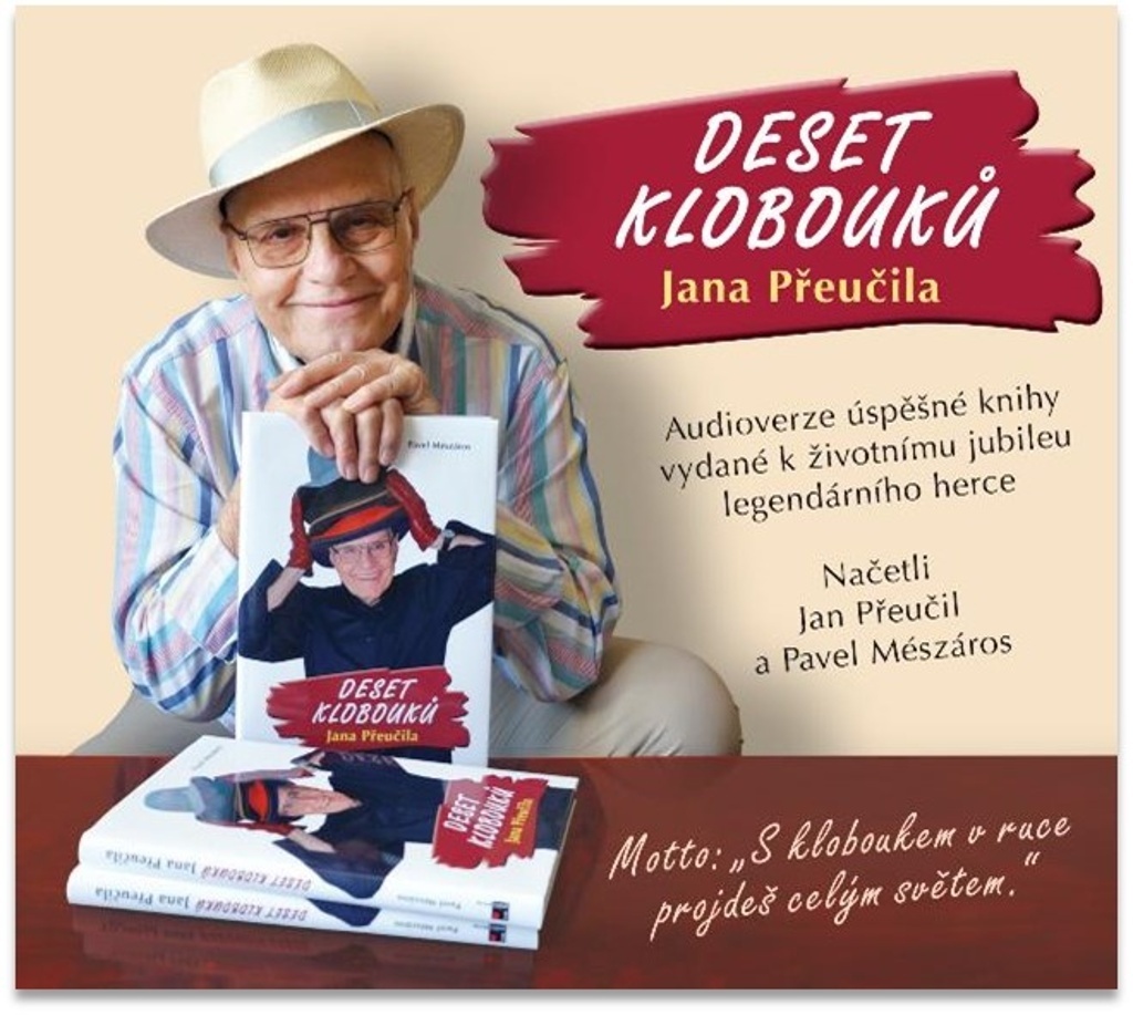 CD DESET KLOBOUKŮ JANA PŘEUČILA - CDMP3