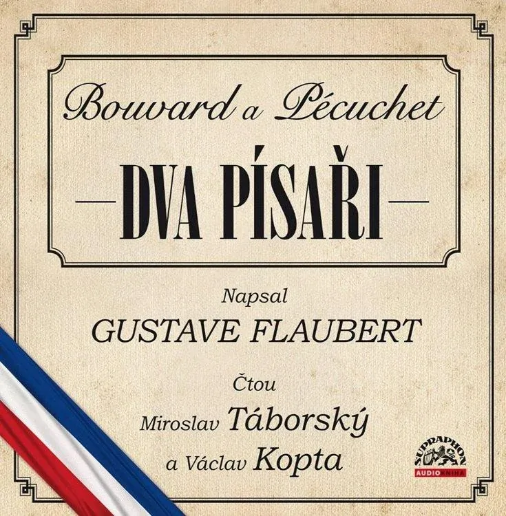 CD DVA PÍSAŘI BOUVARD A PÉCUCHET - CDMP3