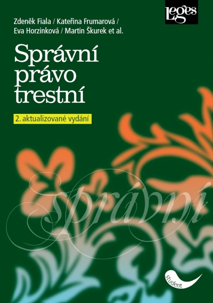 SPRÁVNÍ PRÁVO TRESTNÍ-2.AKTUALIZOVANÉ VYDÁNÍ