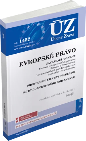 ÚZ 1452 EVROPSKÉ PRÁVO