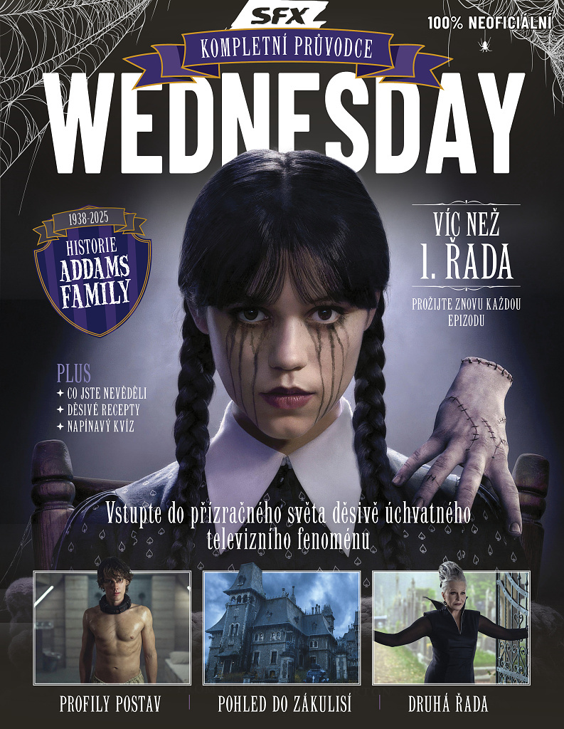 WEDNESDAY KOMPLETNÍ PRŮVODCE