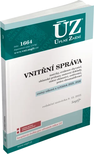 ÚZ 1664 VNITŘNÍ SPRÁVA