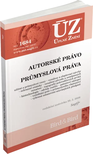 ÚZ 1684 AUTORSKÉ PRÁVO, PRŮMYSLOVÁ PRÁVA RED. UZ. 30. 3. 2026