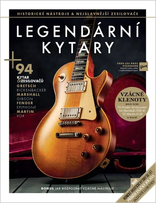 LEGENDÁRNÍ KYTARY - PRŮVODCE JAK POZNAT VZÁCNÉ NÁSTROJE