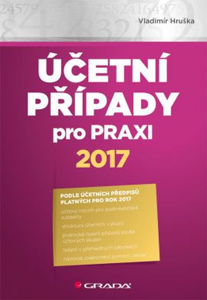 ÚČETNÍ PŘÍPADY PRO PRAXI 2017
