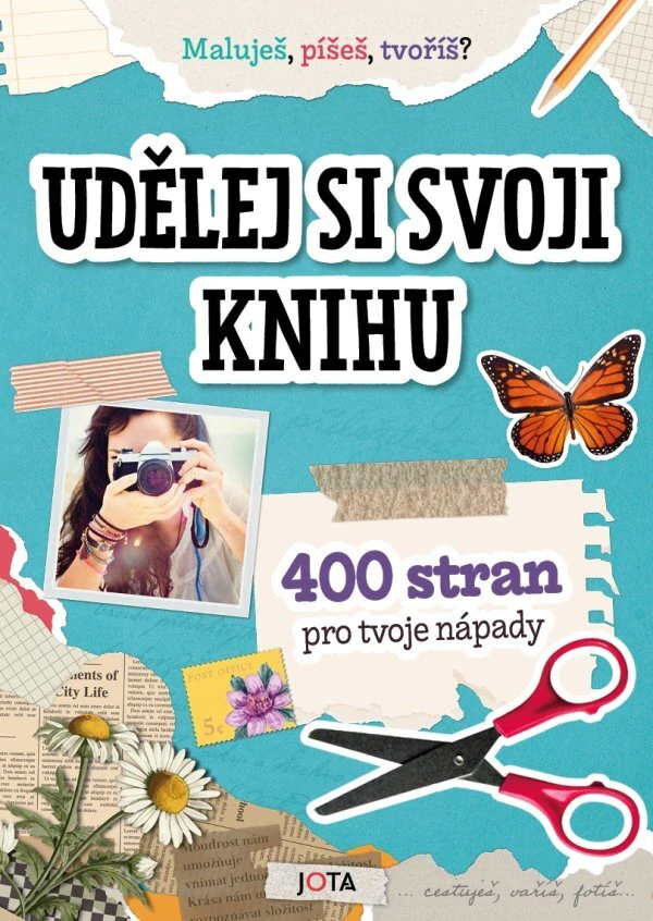 UDĚLEJ SI SVOJI KNIHU-400 STRAN PRO VAŠE NÁPADY