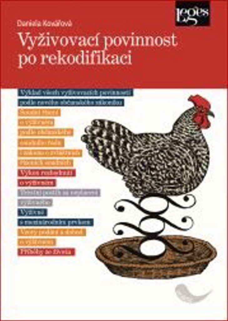 VYŽIVOVACÍ POVINNOST PRO REKODIFIKACI