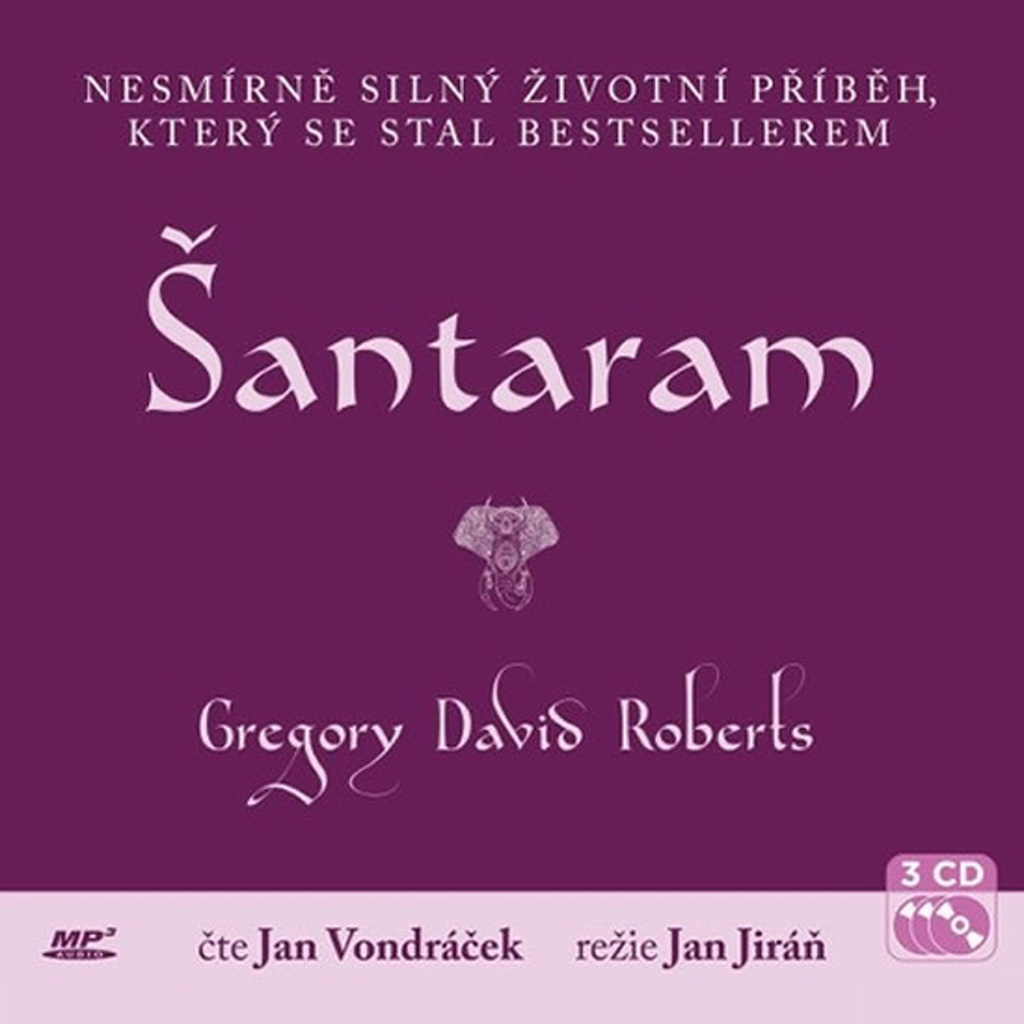 ŠANTARAM - 3 CD (ČTE JAN VONDRÁČEK)
