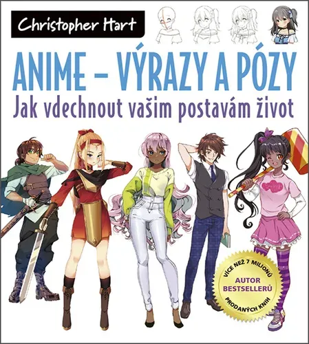 ANIME - VÝRAZY A PÓZY