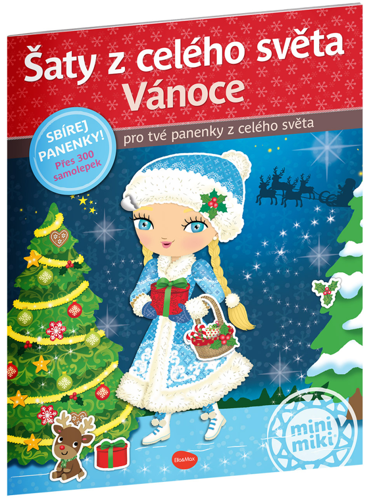 ŠATY Z CELÉHO SVĚTA VÁNOCE - 300 SAMOLEP