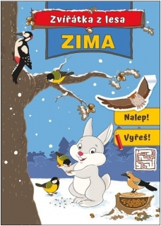 ZIMA - ZVÍŘATKA Z LESA