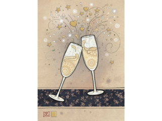 PŘÁNÍ D190 CHAMPAGNE GLASSES