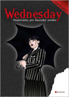 WEDNESDAY - OMALOVÁNKY PRO FANOUŠKY SERIÁLU
