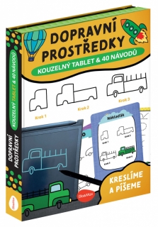 DOPRAVNÍ PROSTŘEDKY - KOUZELNÝ TABLET &