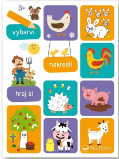 VYBARVI, NAKRESLI, HRAJ SI 3+