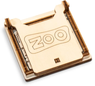 WOODEN HLAVOLAM 3D MINI ZOO