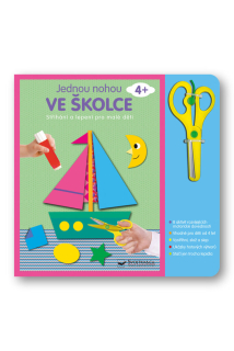 JEDNOU NOHOU VE ŠKOLCE - STŘÍHÁNÍ A LEPENÍ