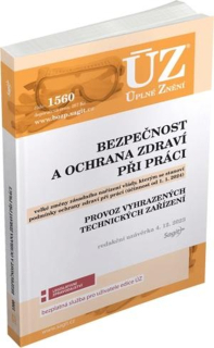 ÚZ 1560 BEZPEČNOST A OCHRANA ZDRAVÍ ZMĚNY K 1.1.2024