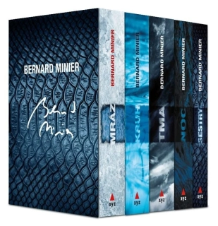 5 X BERNARD MINIER - BOX MRÁZ, KRUH, TMA, NOC, SESTRY