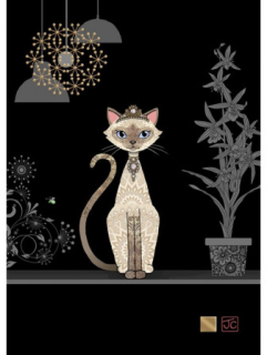 PŘÁNÍ M178 SIAMESE CAT