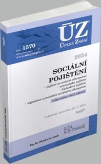 ÚZ 1570 SOCIÁLNÍ POJIŠTĚNÍ RED. UZ. 22. 1. 2024
