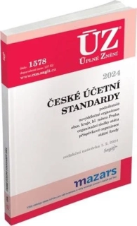 ÚZ 1578 ČESKÉ ÚČETNÍ STANDARDY RED.UZ.1.2.2024