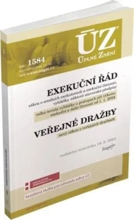 ÚZ 1584 EXEKUČNÍ ŘÁD, VEŘEJNÉ DRAŽBY RED. U. 19. 2. 2024