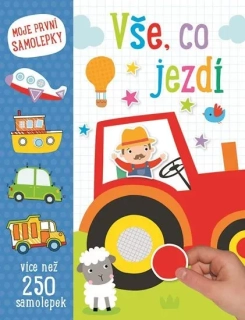 VŠE, CO JEZDÍ - MOJE PRVNÍ SAMOLEPKY