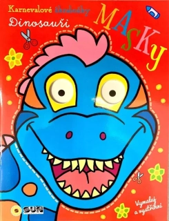 DINOSAUŘI - KARNEVALOVÉ ŠKRABOŠKY MASKY