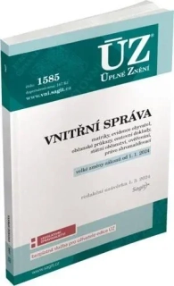 ÚZ 1585 VNITŘNÍ SPRÁVA ZMĚNY K 1.1.2024