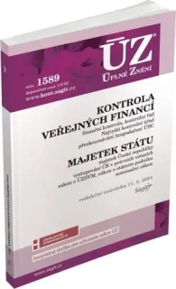 ÚZ 1589 KONTROLA VEŘEJNÝCH FINANCÍ, MAJETEK STÁTU RED. UZ. 11. 3. 2024