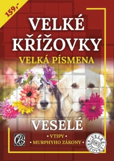 VELKÉ KŘÍŽOVKY VESELÉ - VELKÉ PÍSMENA