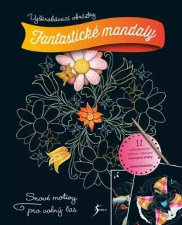 VYŠKRABÁVACÍ OBRÁZKY: FANTAST. MANDALY-2