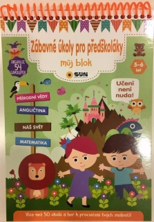 ZÁBAVNÉ ÚKOLY PRO PŘEDŠKOLÁKY 5-6 LET -
