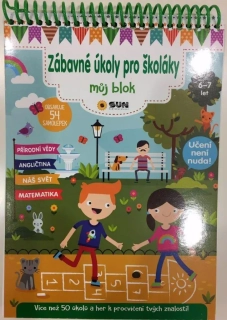 ZÁBAVNÉ ÚKOLY PRO ŠKOLÁKY 6-7 LET - MŮJ BLOK