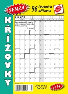 SENZA ČÍSELNÉ KŘÍŽOVKY 3/2024