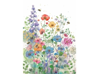 PŘÁNÍ P006 FLORAL MEADOW