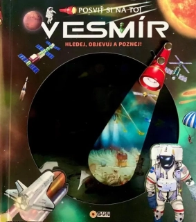 POSVIŤ SI NA TO VESMÍR - KNÍŽKA S BATERKOU