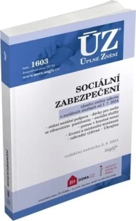 ÚZ 1603 SOCIÁLNÍ ZABEZPEČENÍ RED. UZ. 5. 8. 2024