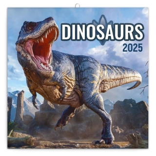 KALENDÁŘ 2025 POZN: DINOSAUŘI