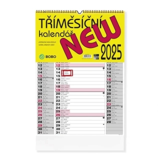 KALENDÁŘ 2025 TŘI GRÁCIE