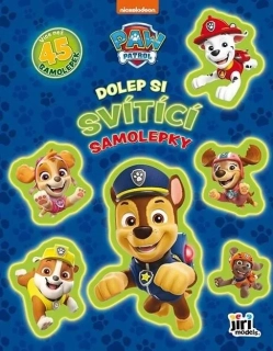 DOLEP SI SVÍTÍCÍ SAMOLEPKY TLAPKOVÁ PATROLA