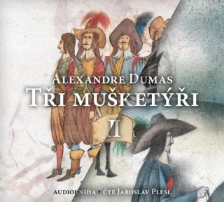 CD TŘI MUŠKETÝŘI BOX I.+II. - 4 CDMP3