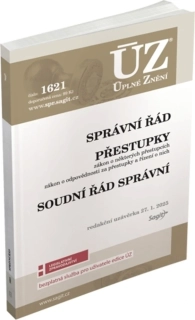 ÚZ 1621 SPRÁVNÍ ŘÁD, PŘESTUPKY RED.UZÁVĚRKA 27.1.2025
