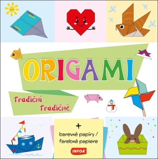 ORIGAMI TRADIČNÍ / TRADIČNÉ (+ BAREVNÉ PAPÍRY)
