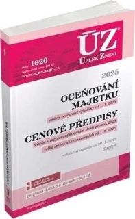 ÚZ 1620 OCEŇOVÁNÍ MAJETKU, CENOVÉ PŘEDPISY RED.UZ. 20.1.2025