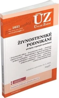 ÚZ 1631 ŽIVNOSTENSKÉ PODNIKÁNÍ RED. UZ. 10. 3. 2025