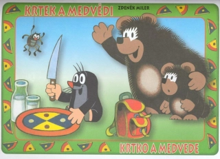 KRTEK A MEDVĚDI - OMALOVÁNKY A5