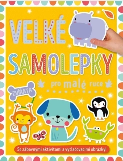 VELKÉ SAMOLEPKY PRO MALÉ RUCE ZVÍŘATA