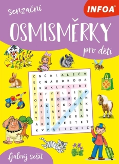SENZAČNÍ OSMISMĚRKY PRO DĚTI - FIALOVÝ SEŠIT